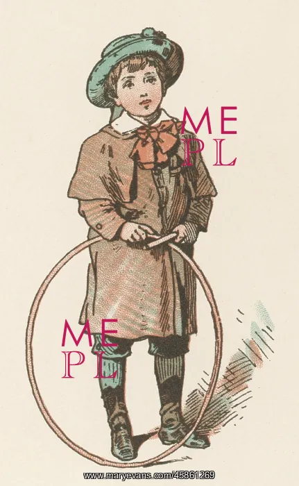  : BOY WITH HIS HOOP / 1893