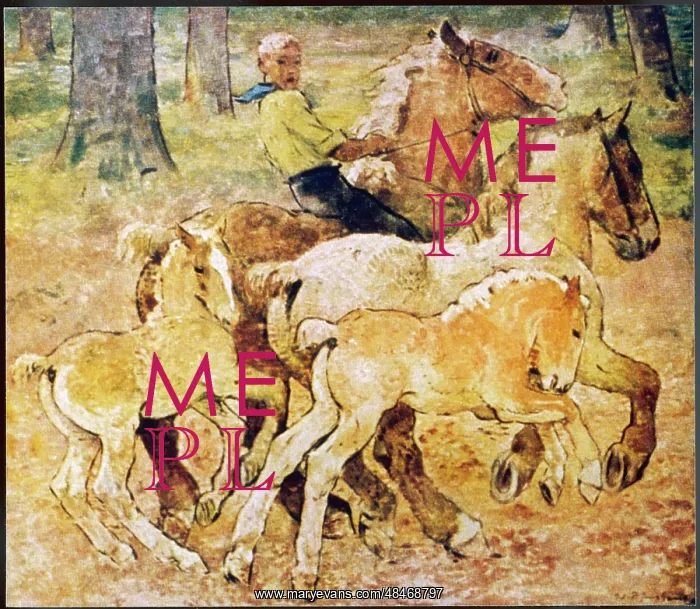 : BOY WITH HORSES : BOY WITH HORSES