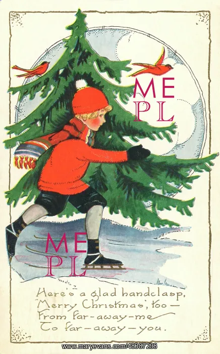 : Boy ice-skating : Boy ice-skating