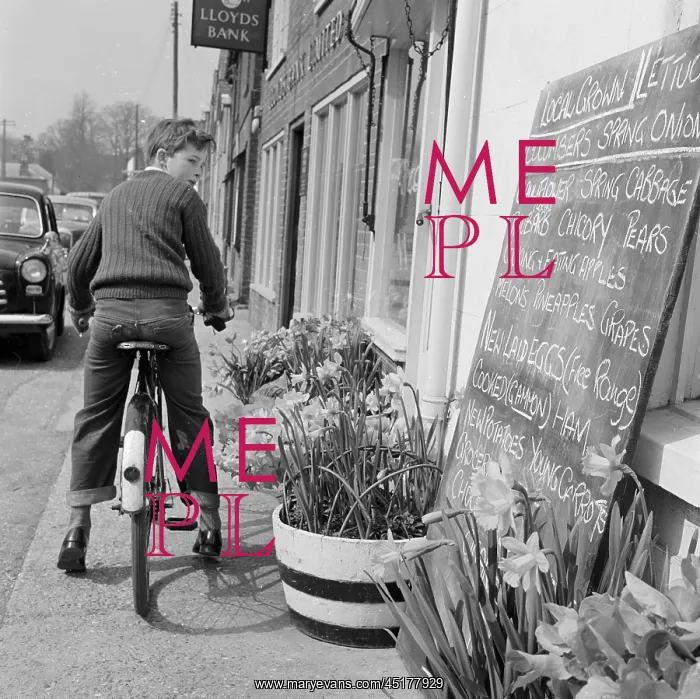  : Boy looking at blackboard