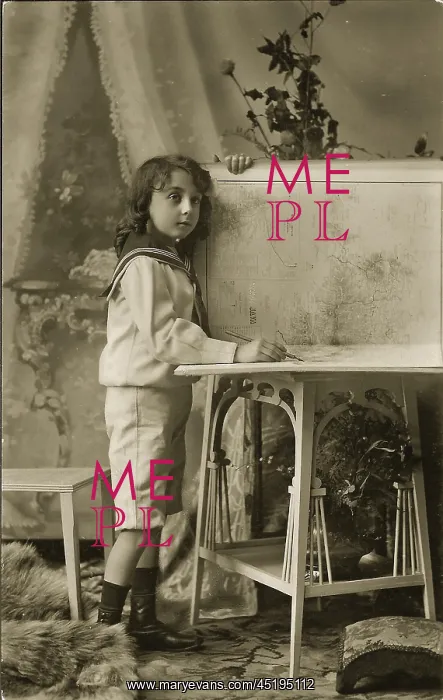  : Boy with map