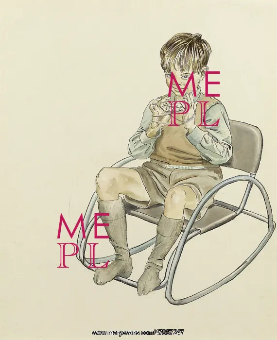 : Boy playing cat's cradle : Boy playing cat's cradle