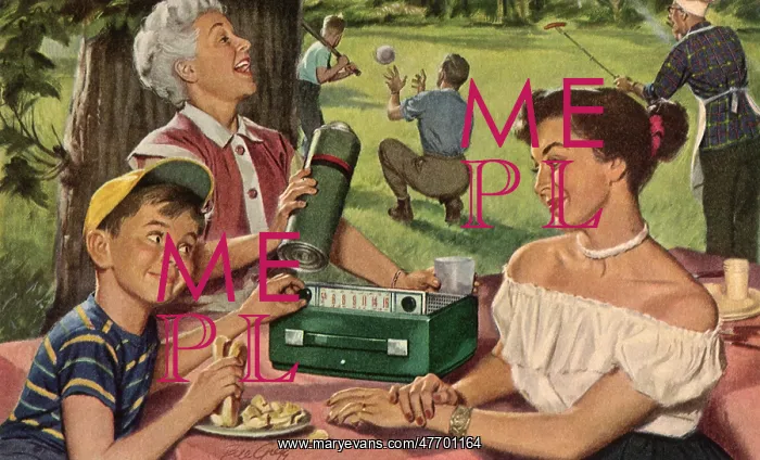 : Boy with Radio in Park : Boy with Radio in Park