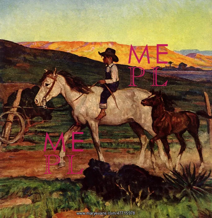  : Boy Riding Horse