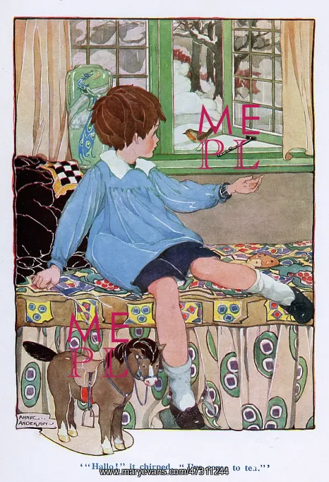 : BOY AND ROBIN 1920S : BOY AND ROBIN 1920S