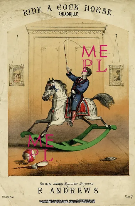 : BOY ON ROCKING HORSE : BOY ON ROCKING HORSE
