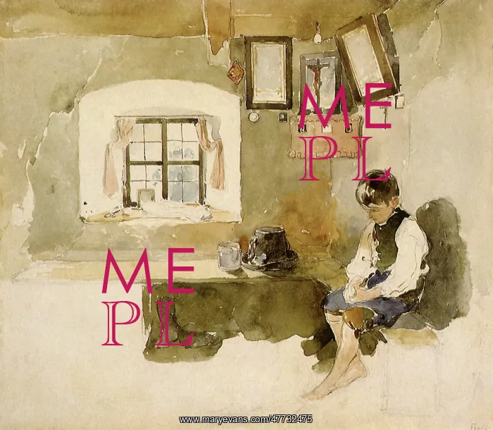  : Boy in a Room in the Farmhouse