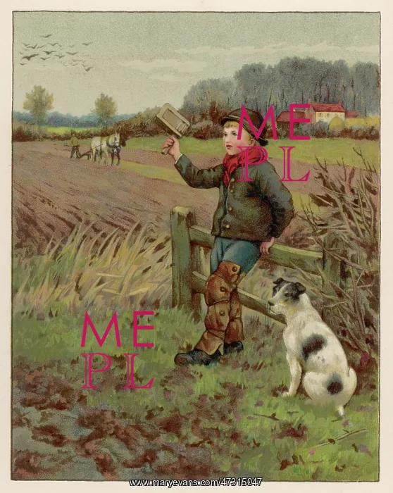  : BOY SCARING CROWS