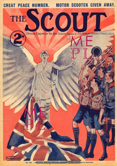: Boy Scouts magazine, Peace Number : Boy Scouts magazine, Peace Number