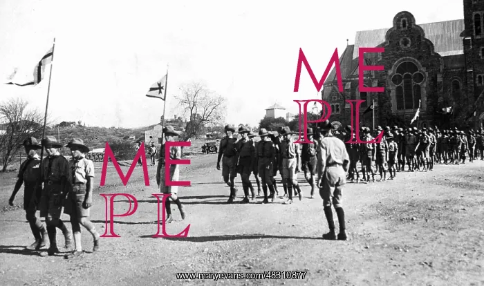 : Boy scouts in Windhoek, 1932 : Boy scouts in Windhoek, 1932