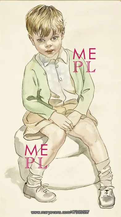 : A Boy sitting on a pouffe : A Boy sitting on a pouffe