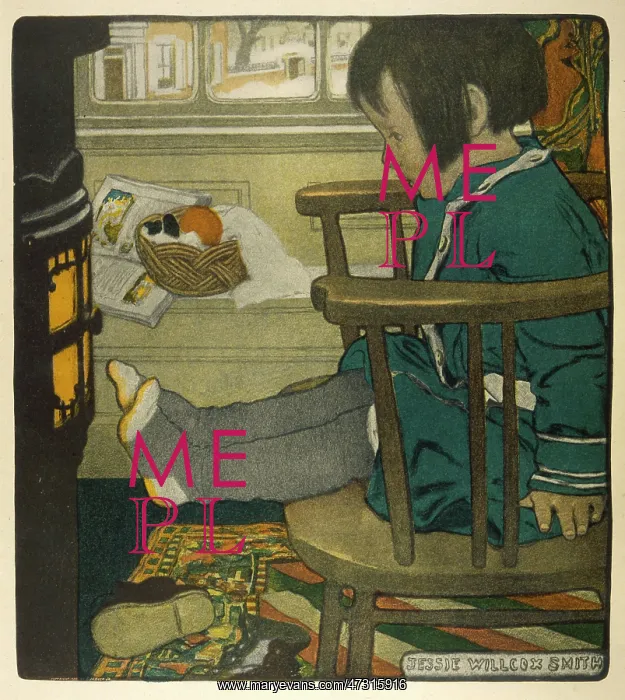 : Boy Toasts Toes - Fireside : Boy Toasts Toes - Fireside