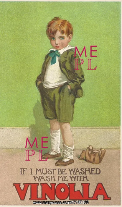 : BOY / VINOLIA ADVERT C1895 : BOY / VINOLIA ADVERT C1895