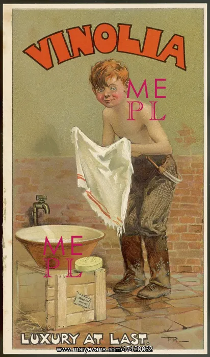  : BOY WASHES WITH VINOLIA