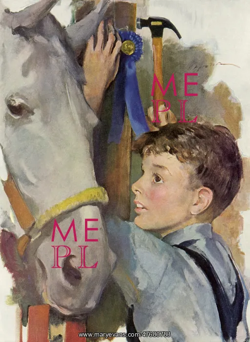  : Boy and Winning Horse