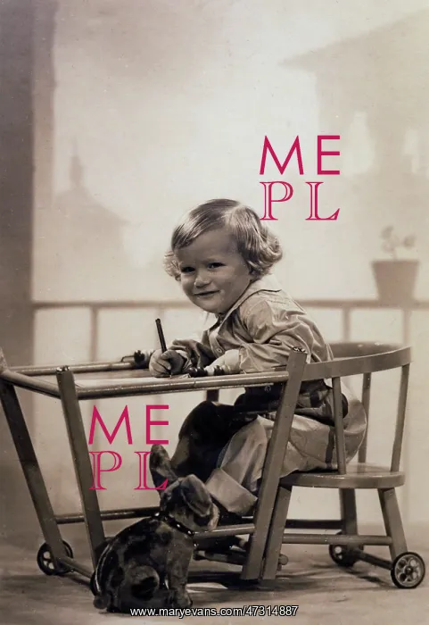 : BOY WRITING IN PLAYPEN : BOY WRITING IN PLAYPEN