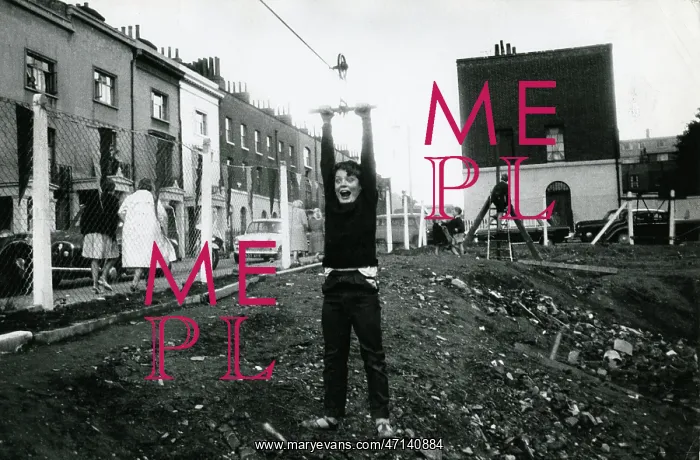  : Boy on Zip wire, Adventure Playground, Islington, 1963