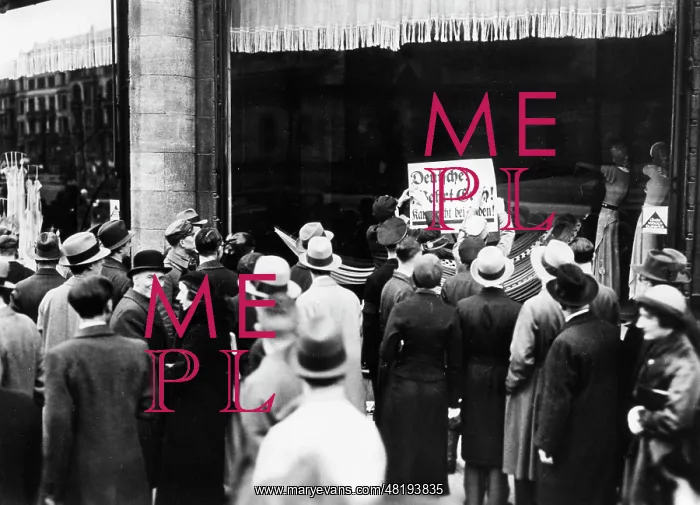 : Boycott of jewish shops, 1933 : Boycott of jewish shops, 1933
