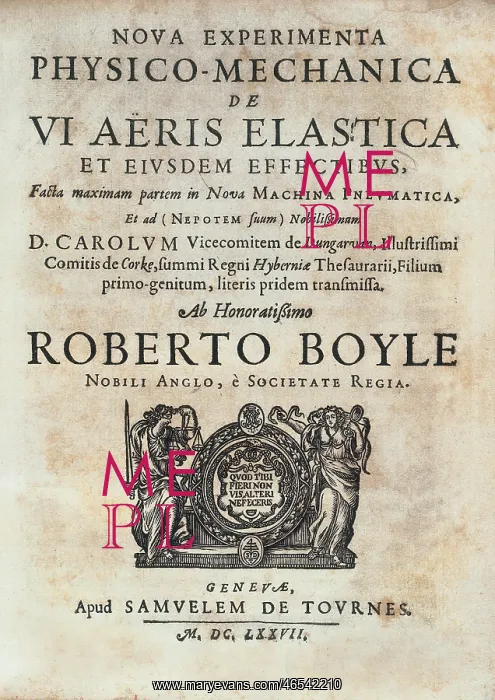 : BOYLE, Robert (1627-1691) : BOYLE, Robert (1627-1691)