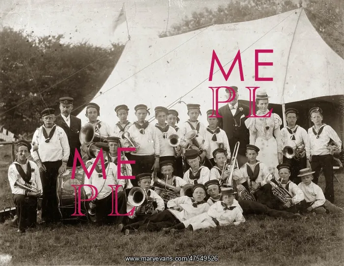 : Boys Band, Training Ship Indefatigable : Boys Band, Training Ship Indefatigable