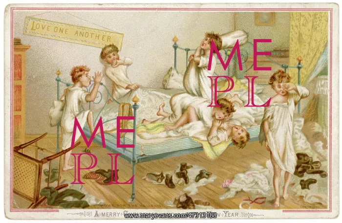  : SIX BOYS BEDTIME FIGHT
