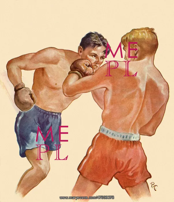  : Two Boys Boxing