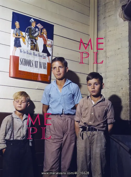 : Boys - Children - School - Wwii : Boys - Children - School - Wwii