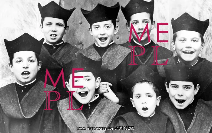 : Boy's choir of the Cathedral of Toledo : Boy's choir of the Cathedral of Toledo