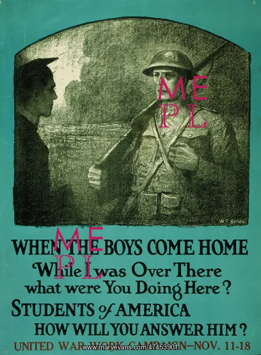 : When the boys come home While I was over there what were you : When the boys come home While I was over there what were you