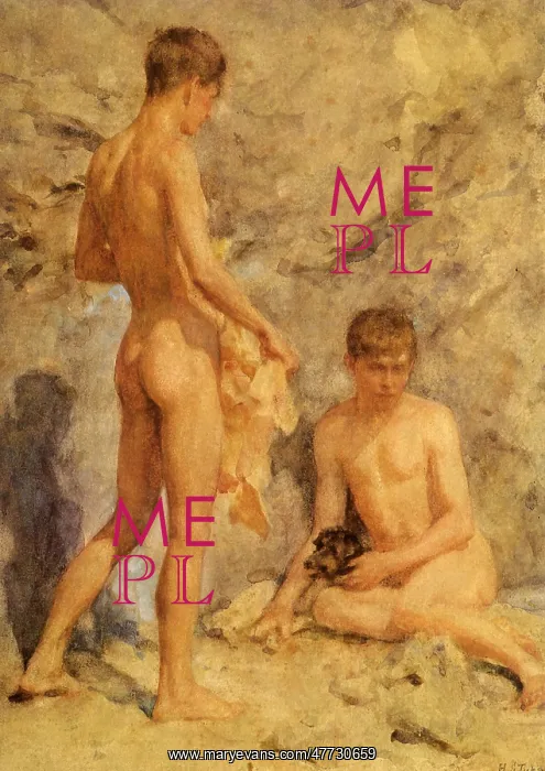  : Two Boys and a Dog