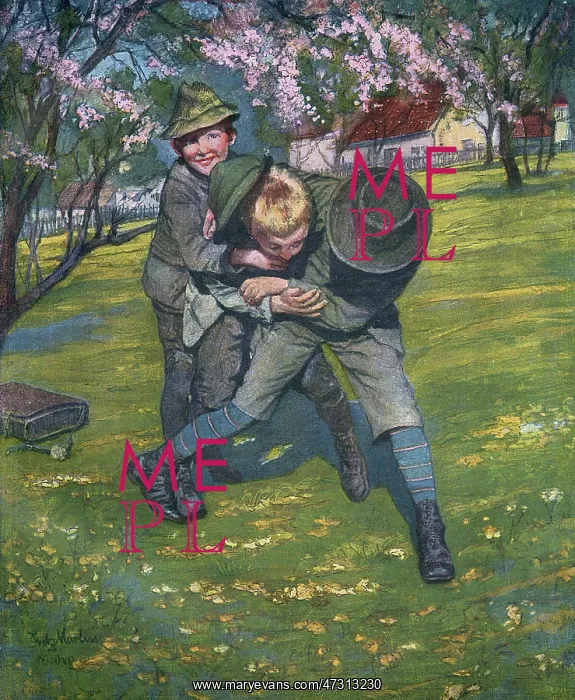  : BOYS FIGHTING 1907