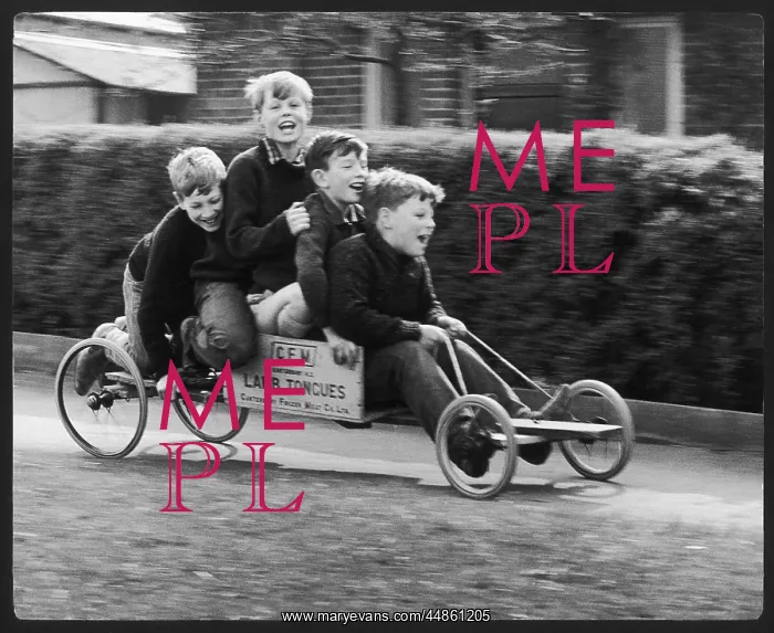 : BOYS ON A GO-KART : BOYS ON A GO-KART