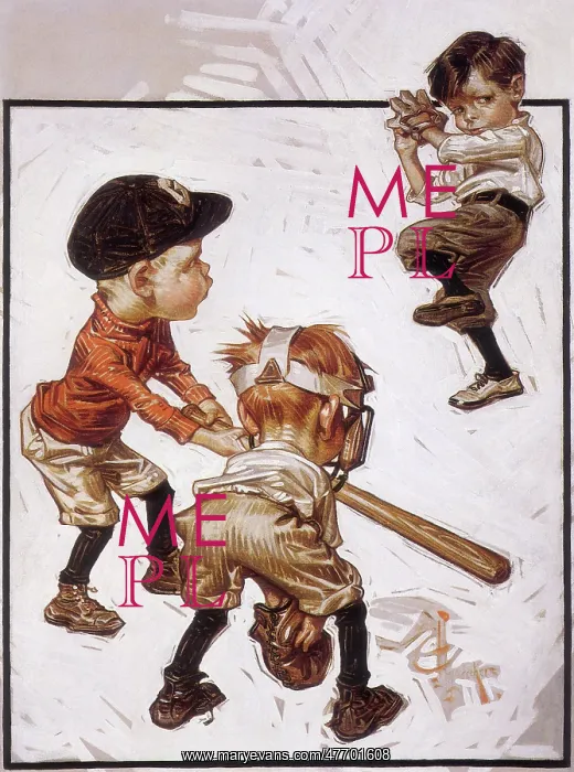 : Boys Playing Baseball : Boys Playing Baseball