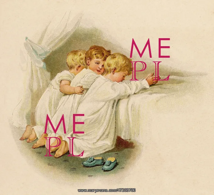: BOYS PRAYING : BOYS PRAYING