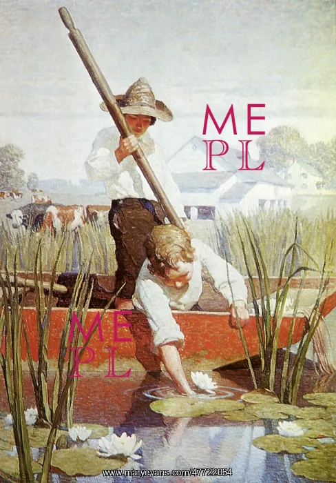  : Two Boys in a Punt