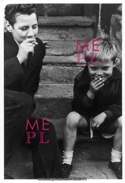 : BOYS SMOKING 1956 : BOYS SMOKING 1956