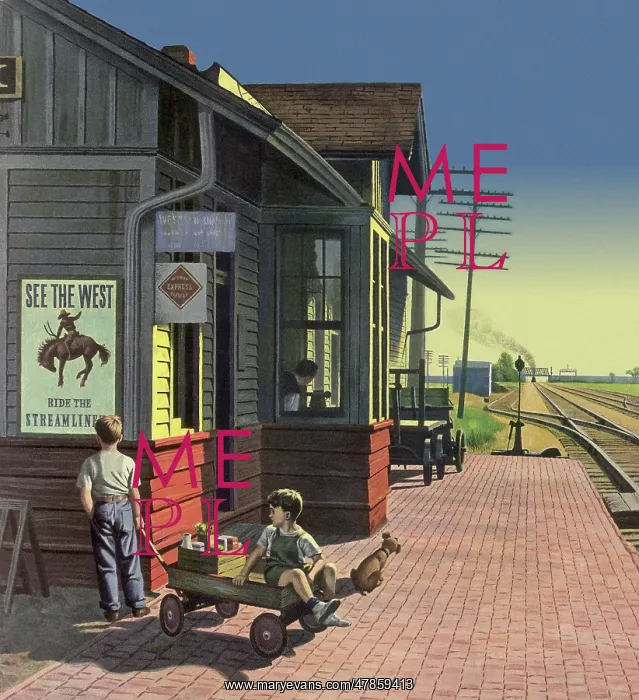  : Boys at Train Station
