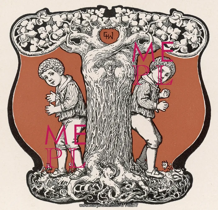: Two boys and a tree : Two boys and a tree