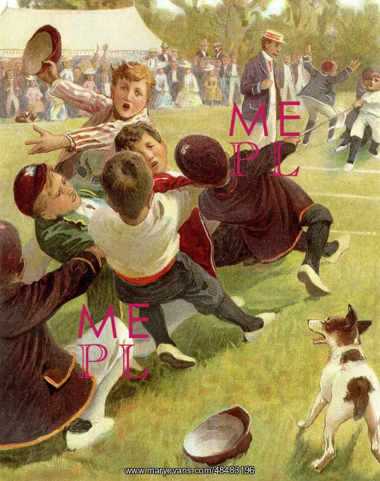  : Boys in Tug of War