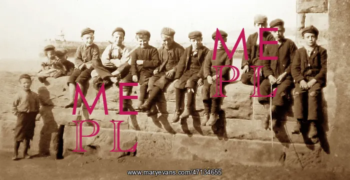 : Boys at Whitehaven harbour