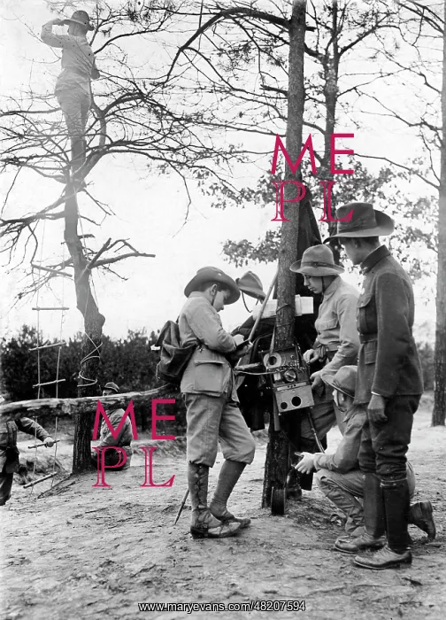 : Boyscouts at a premilitary exercise, 1914 : Boyscouts at a premilitary exercise, 1914