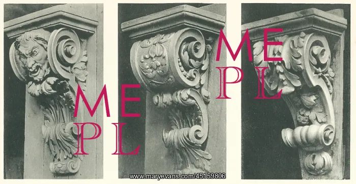 : Brackets, Westbury House, Long Island : Brackets, Westbury House, Long Island