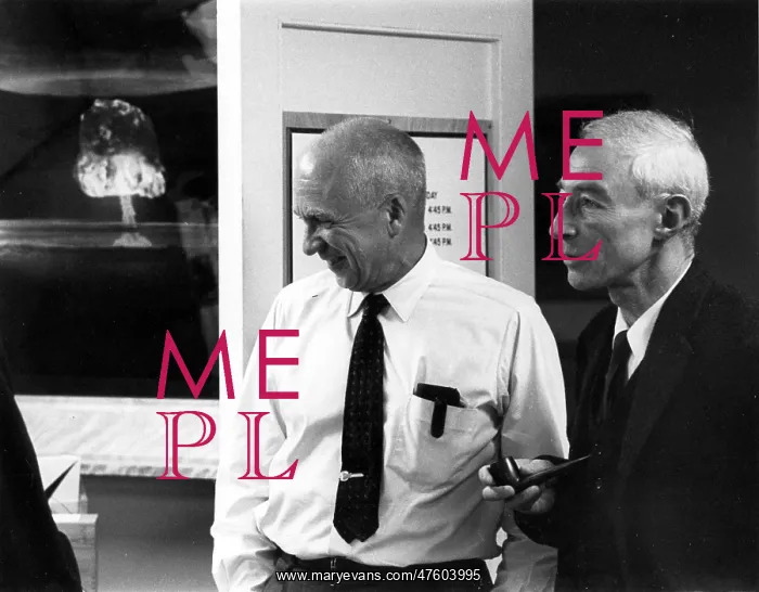 : Bradbury and Oppenheimer, 1964 : Bradbury and Oppenheimer, 1964