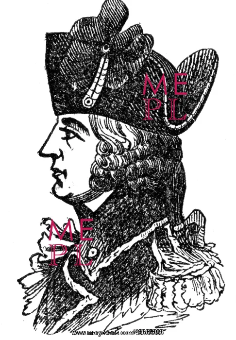 : Braddock, Edward, circa 1695 - 13.7.1755, British : Braddock, Edward, circa 1695 - 13.7.1755, British