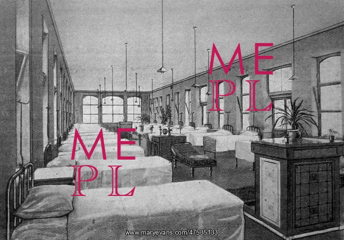 : Bradford Workhouse Infirmary Ward Interior : Bradford Workhouse Infirmary Ward Interior