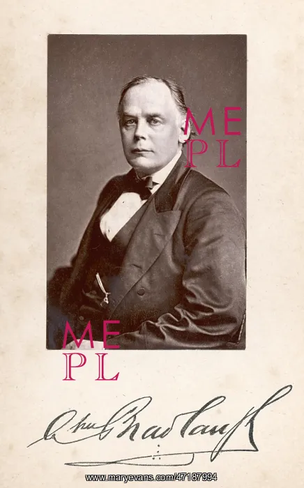  : BRADLAUGH. CHARLES BRADLAUGH (1833 - 1891), Statesman and reformer