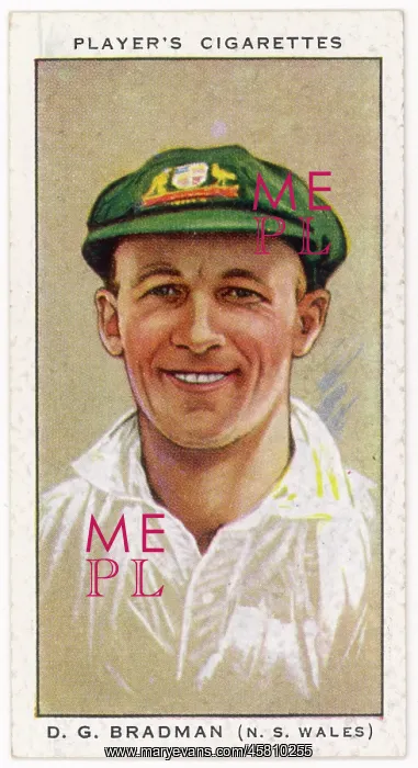  : Bradman - Cricketer - 1934