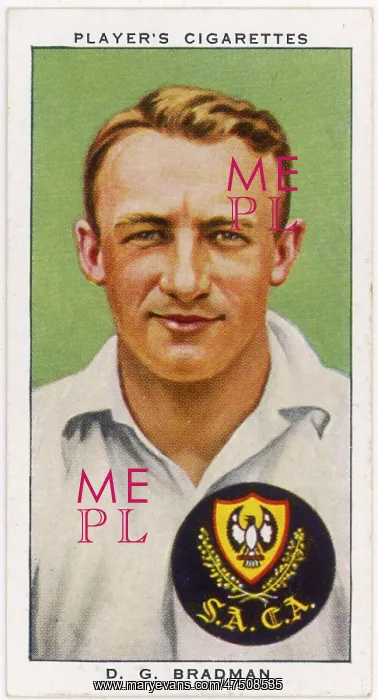 : Bradman - Cricketer - 1938 : Bradman - Cricketer - 1938