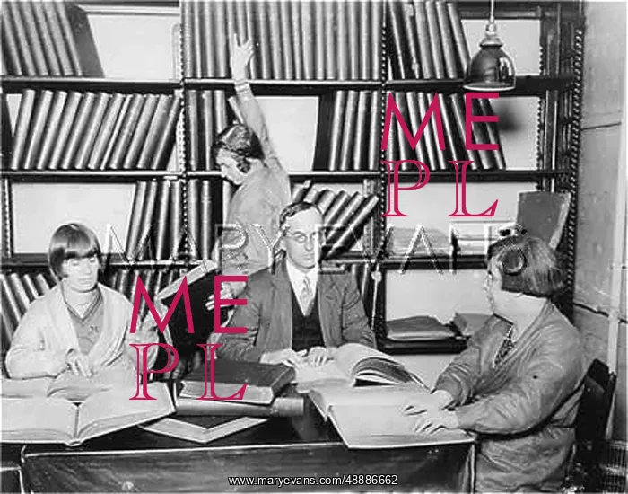 : BRAILLE LIBRARY 1920S : BRAILLE LIBRARY 1920S