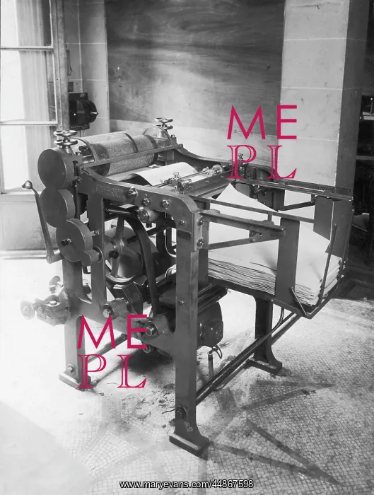  : BRAILLE PRESS  /  1920S